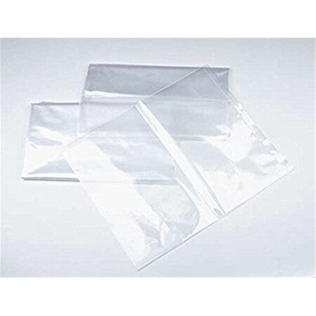 Officespace 4 x 52 in. 4 Mil Flat Poly Bags, Clear OF2820745